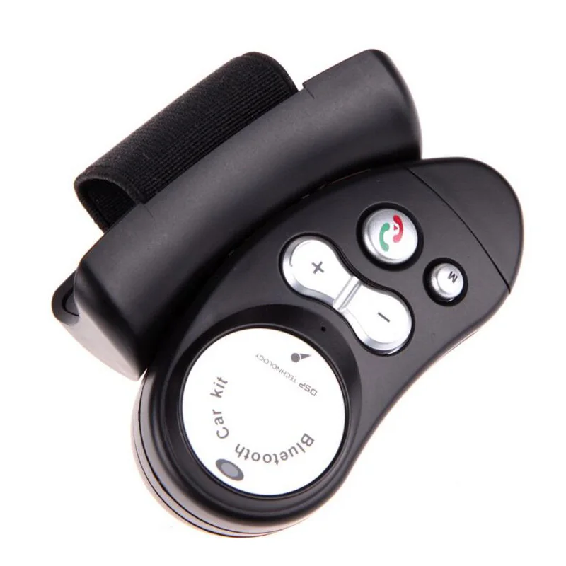 

High quality Bluetooth Car Kit MP3 music player Support USB/SD Card For Smart Phone Steering Wheel Wireless Speaker Phone