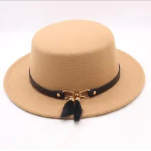 SUOGRY New Fashion Women Winter Hats Cashmere Hats Mixes Polyester Spring Beanies Women Cap Wide Brim Hats Flat Cup Female Hats hats