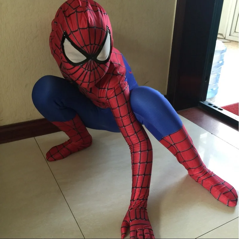 Popular Kids Spandex Spiderman Costume-Buy Cheap Kids Spandex Spiderman