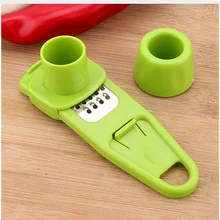 1Pc Plastic+Stainless Steel Grinding Garlic Presses Kitchen Gadgets Accessories Cooking Tools Chopper Cutter Hand 70