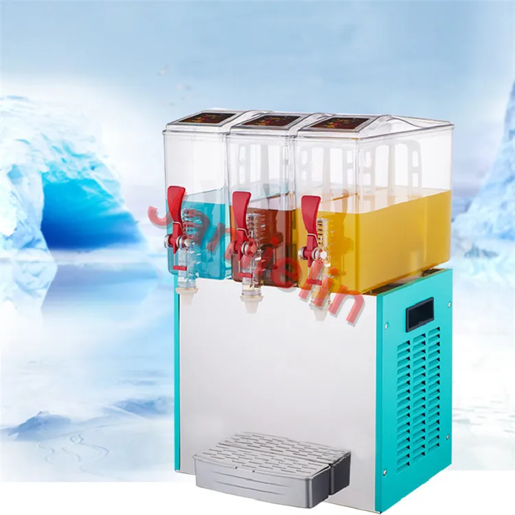 Jamielin соковыжималка коммерческого класса охлаждения машина трехцилиндровый сок диспенсер напиток контейнер Автомат для подачи холодных напитков
