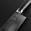 FINDKING new 6.5 inch nakiri knives damascus steel blade damascus chef knife 67 layers damascus kitchen knife ► Photo 3/6