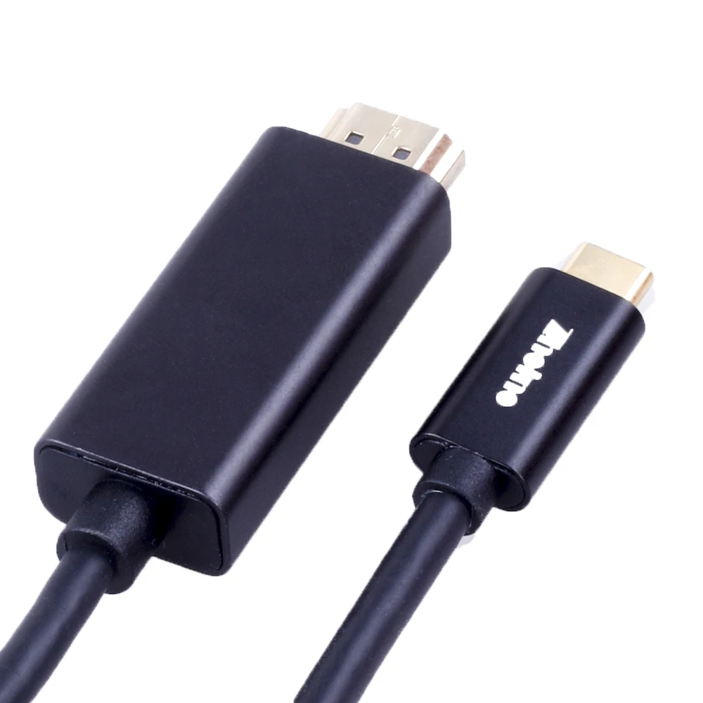 

Zheino NEW Arrival!!!2M type c to hdmi cable USB 3.1 adapter Type C to Hdmi Data Cable Laptop Cable For phone TV Laptop Tablets