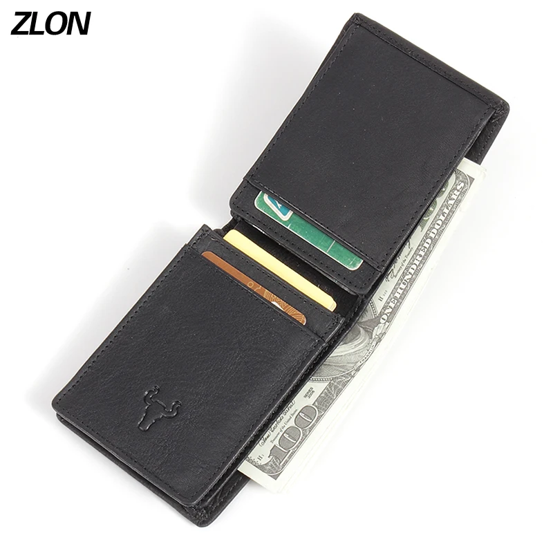 Men&#39;s High Quality Leather 15 20 Cards Cowhide Hasp Photo Holder Credit Card Holder Vintage ...