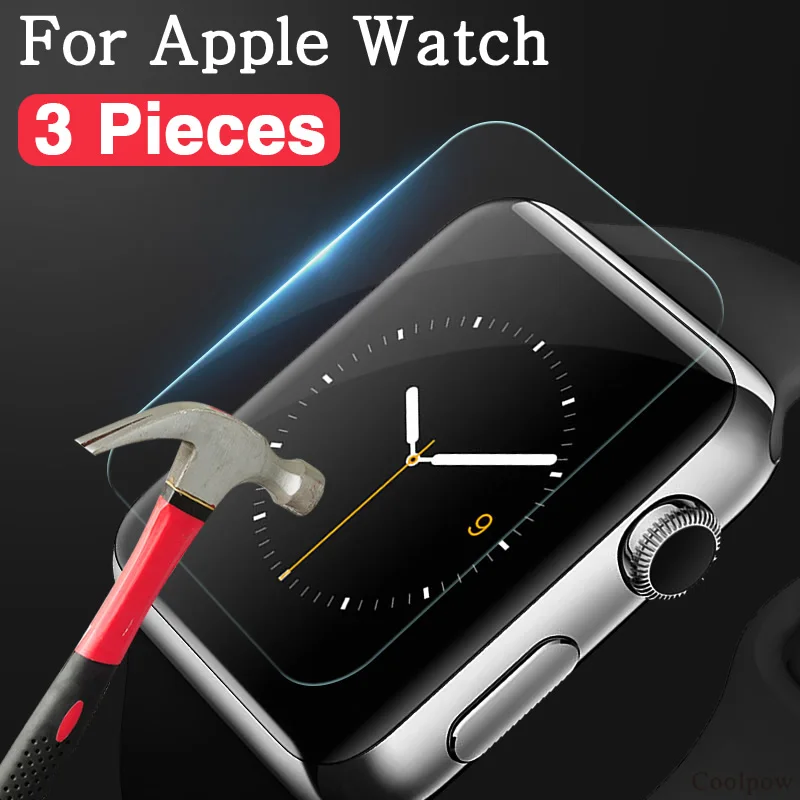 Уровень твердости 9H apple watch стеклянная пленка часы 1 2 3 iwatch серии 38 42 закаленное