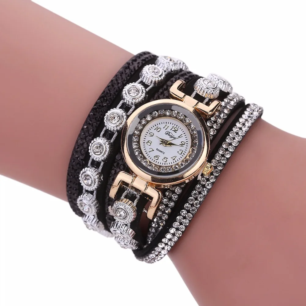 Бренд minhin женские часы со стразами роскошный свинцовый хрусталь кожа наручные кварцевые часы Relogio Feminino очаровательный подарок