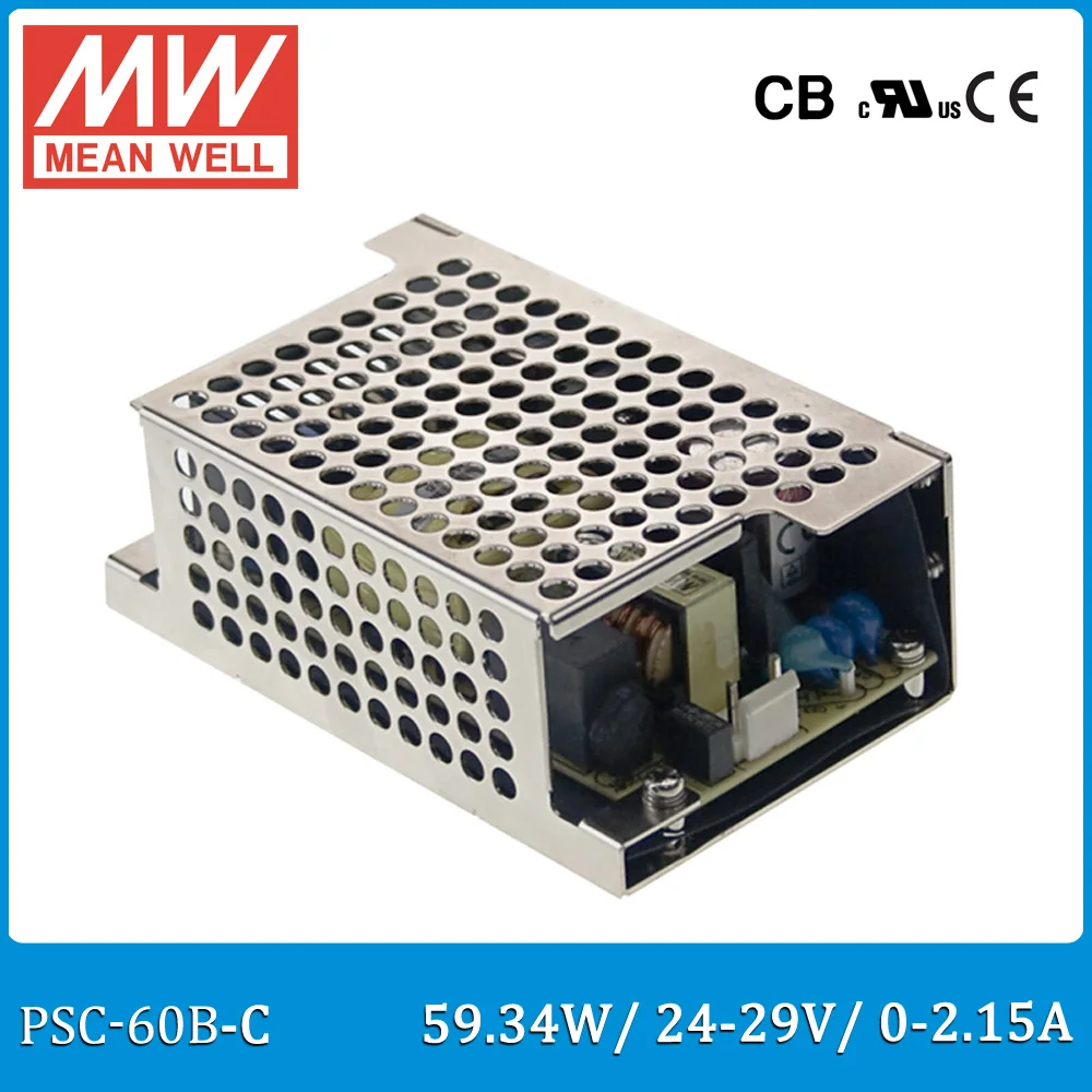 Original Meanwell PSC 60B C 60W 2429V 02.15A security power supply
