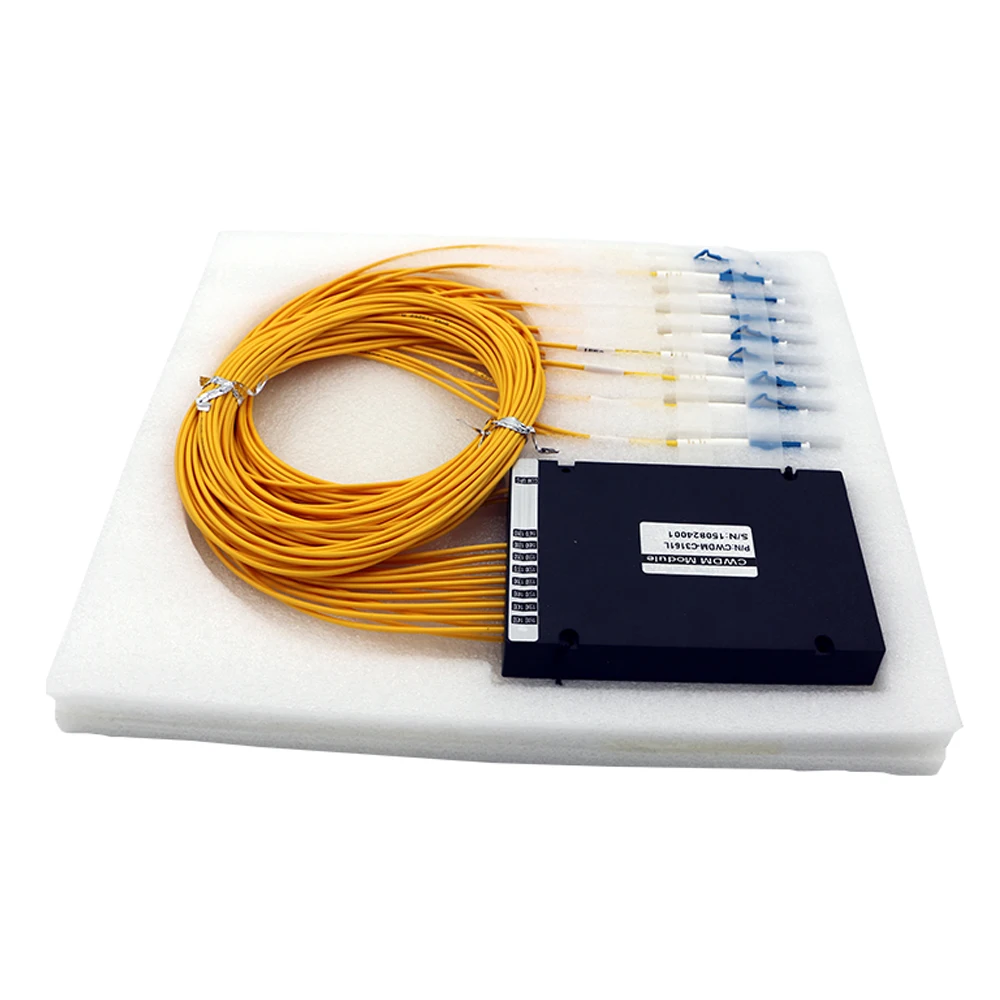 8 канальный волоконно оптический CWDM Mux и Demux 8CH 1260 ~ 1610nm al MUX DEMUX|Оптоволоконное