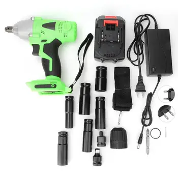 

98VF Rechargeable Brushless Cordless Handle Electric Drive Impact Wrench 0-460n.m