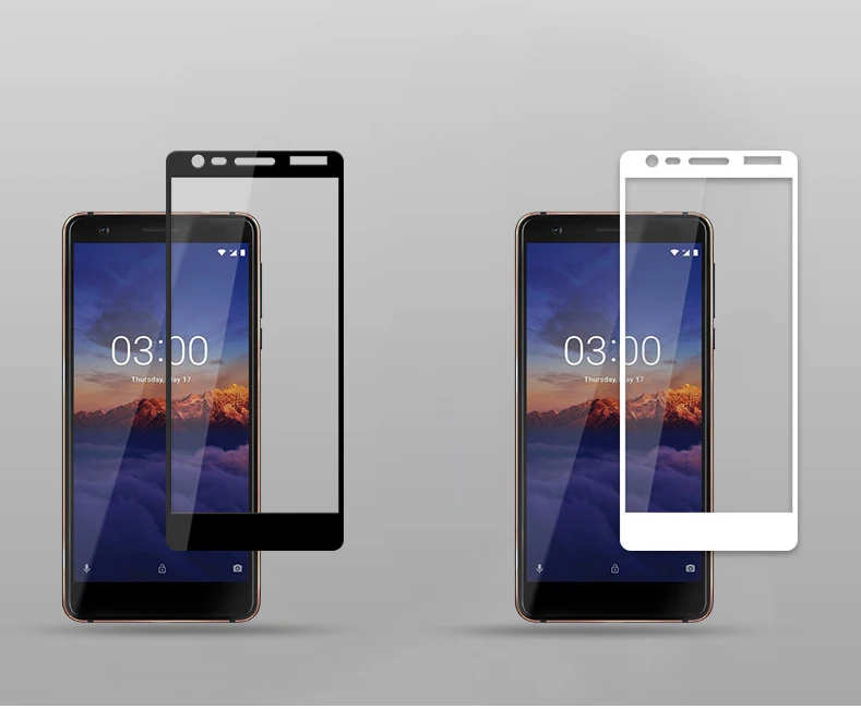 Закаленное 3d стекло для Nokia 3 1 полноэкранная Взрывозащищенная защитная пленка TA