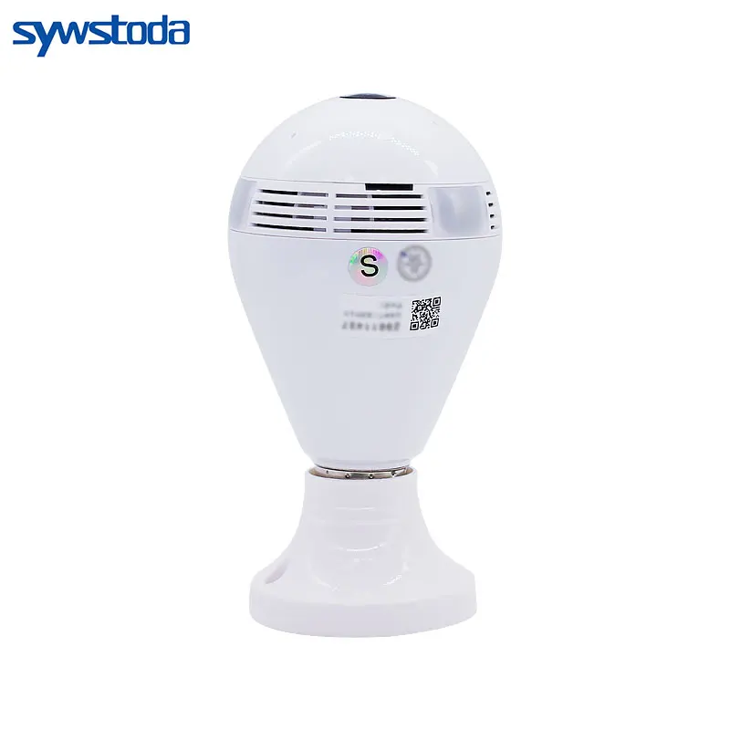 Bulb Lamp Wireless IP Camera Wifi 960P Panoramic FishEye Home Security CCTV Camera 360 Degree Night - 32885967863  Bulb Lamp Wireless IP Camera Wifi 960P Panoramic FishEye Home Security CCTV Camera 360 Degree Night - 32885967863