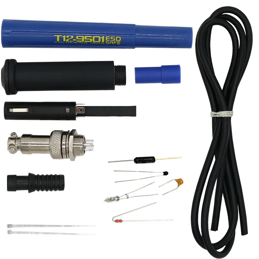 Ручка для пайки 4C/5C 9501 DIY Набор T12 STC/STM32 O светодиодный цифровой контроллер