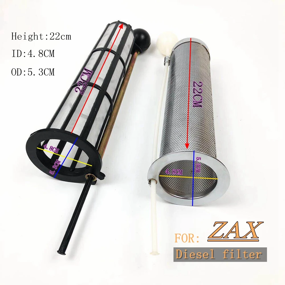 

For Hitachi ZX60/70/200-3 Excavators Diesel filter Hitachi Excavator Injection Diesel oil filter ZAX70 Filter screen