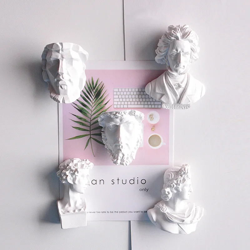 402.67 руб. 40% СКИДКА|Персонаж статуя украшения оригинальный магнит на холодильник Винтаж скульптура Давид Аполлон книги по искусству Nordic простой магнит стикер-in Статуи и скульптуры from Дом и животные on Aliexpress.com | Alibaba Group