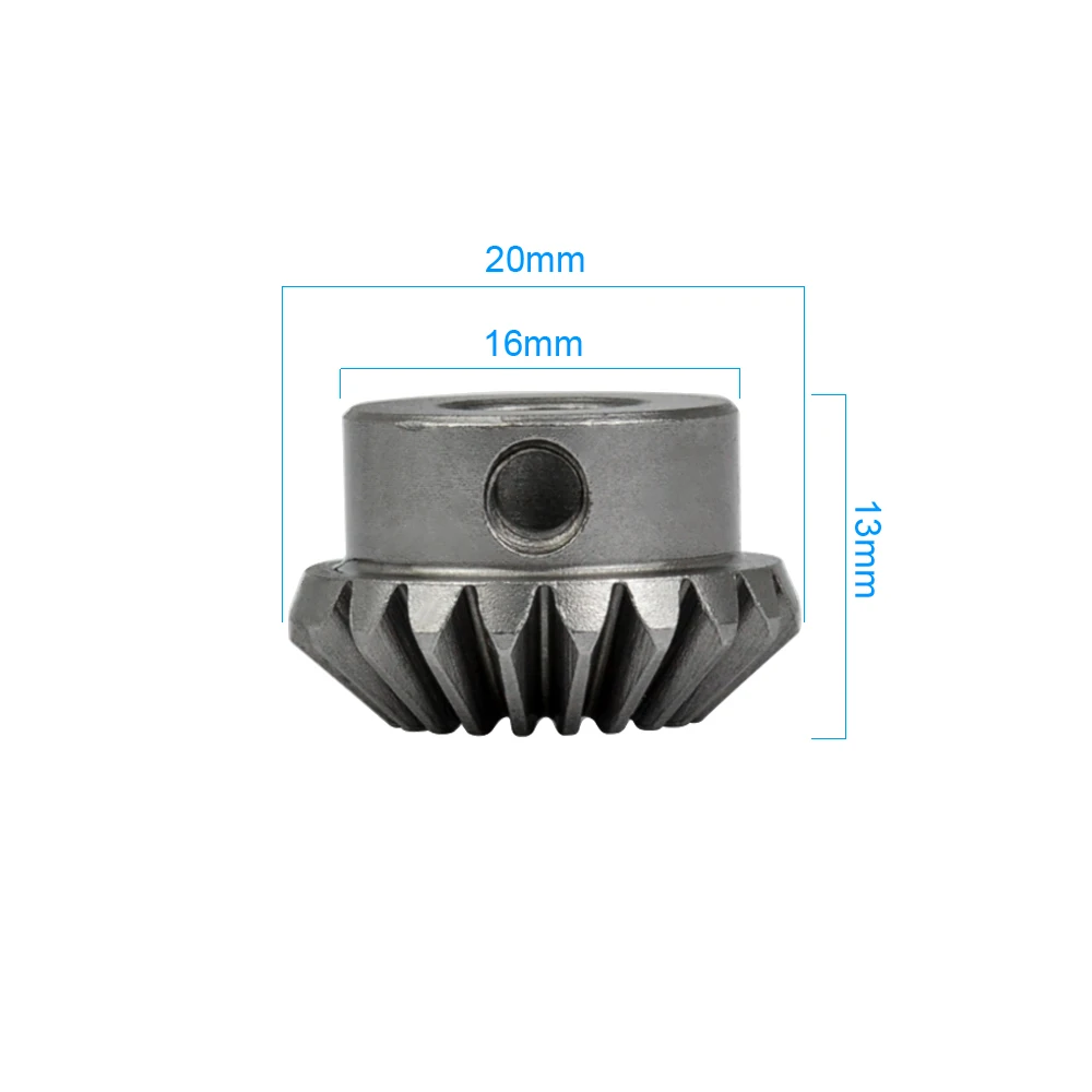 AIYIMA 2 piezas 8mm 1:1 engranaje cónico 1 módulo 20 dientes con orificio interior 8mm Unidad de 90 grados conmutación de engranajes de acero agujero de tornillo M4 AIYIMA 2 piezas 8mm 1:1 engranaje cónico 1 módulo 20 dientes con orificio interior 8mm Unidad de 90 grados conmutación de engranajes de acero agujero de tornillo M4