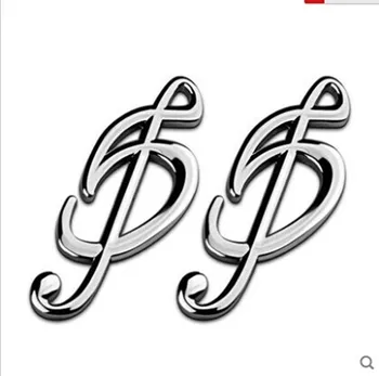 

2 PCS SUPREME SOUND emblem badge body labeling car sticker for 525I 530I F10 car-styling