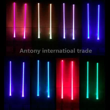 2 pcs lot scalable Lightsaber Led Flashing Light Star Wars Sword Toys Cosplay Mutual percussion Sabers