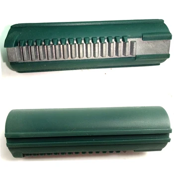 

Military Airsoft Hunting SHS Reinforcement Full All Steel 15 Full Teeth Piston Green Lightweight for AEG Gearbox Ver 2/3