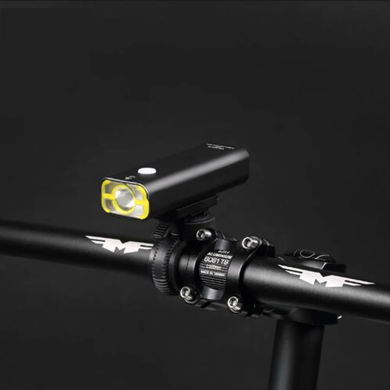 Cheap 2017 New Usb Rechargeable Bike Light Front Handlebar Cycling Led Light Battery Flashlight Torch Headlight Bicycle Accessories 3