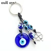 Flash Sale Pendant Charm Jewelry Car-Keychain Eye-Bead EVIL Clover-Shape with EY4733 Alloy Eq1OEMaq
