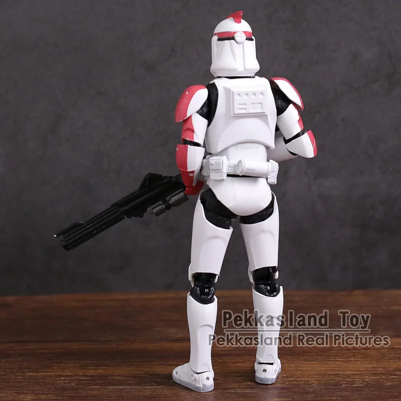 SHF Клон Trooper PHASE II/PHASE I капитан ПВХ фигурка Коллекционная модель игрушки