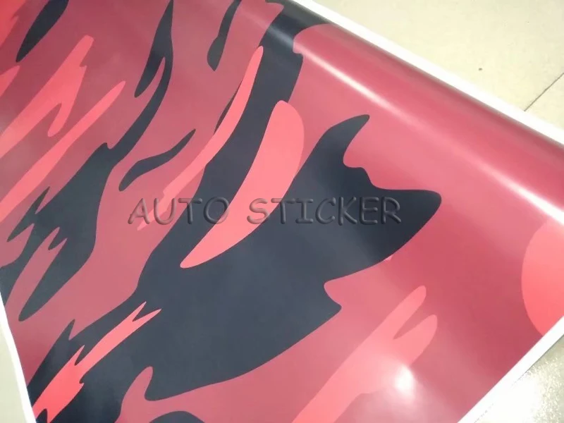 red black big picture camouflage vinyl 3