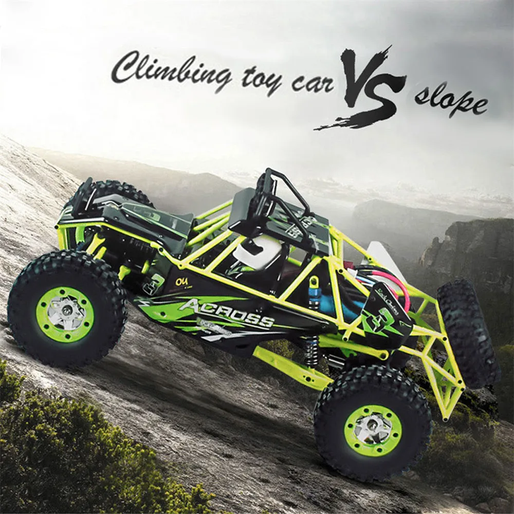 Радиуправляемая машинка WLtoys 12428 4WD 1/12 2 4G 50 км/ч высокоскоростной грузовик монстра