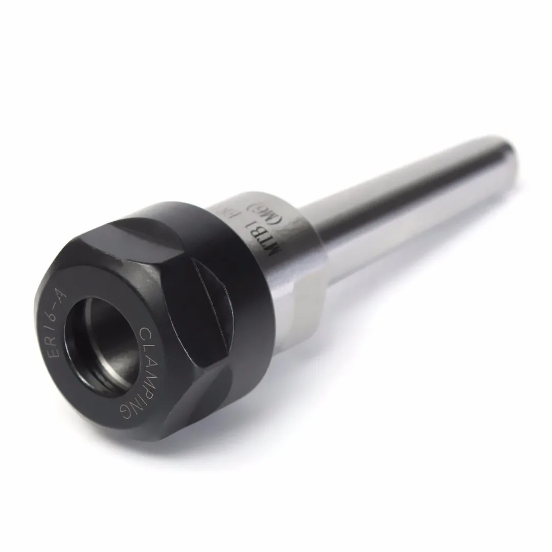 DWZ ER16 Collet Chuck Holder W/ MT1 Shank Morse Taper M6 CNC Milling Lathe Tool