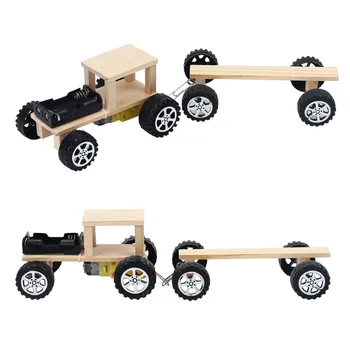 

Mini Wood DIY Engine Small Train Manual Assembly Model Kit Gift Physical Science Experiment Teaching Accessory