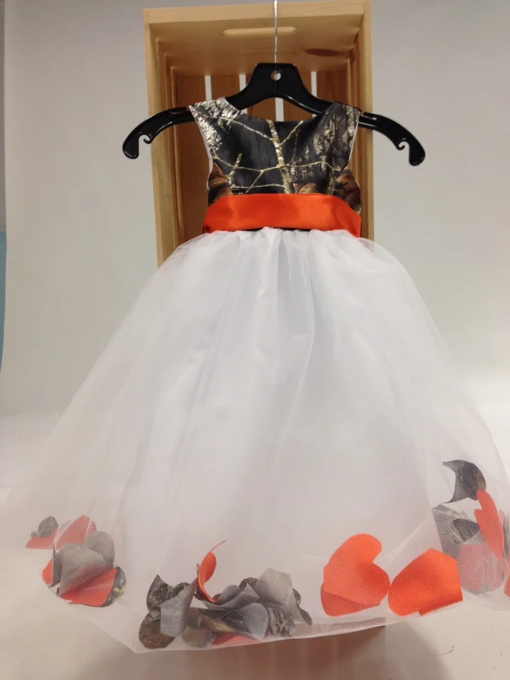 mossy oak flower girl dresses