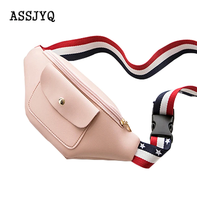 

New ladies waist bag waterproof fanny pack fashion Crossbody belt bag Phone Bags Small Belt Bag High capacity wallet card packa