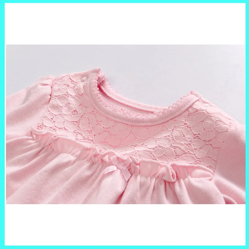 Новинка 2018 детская весенняя одежда для маленьких девочек футболка с длинным