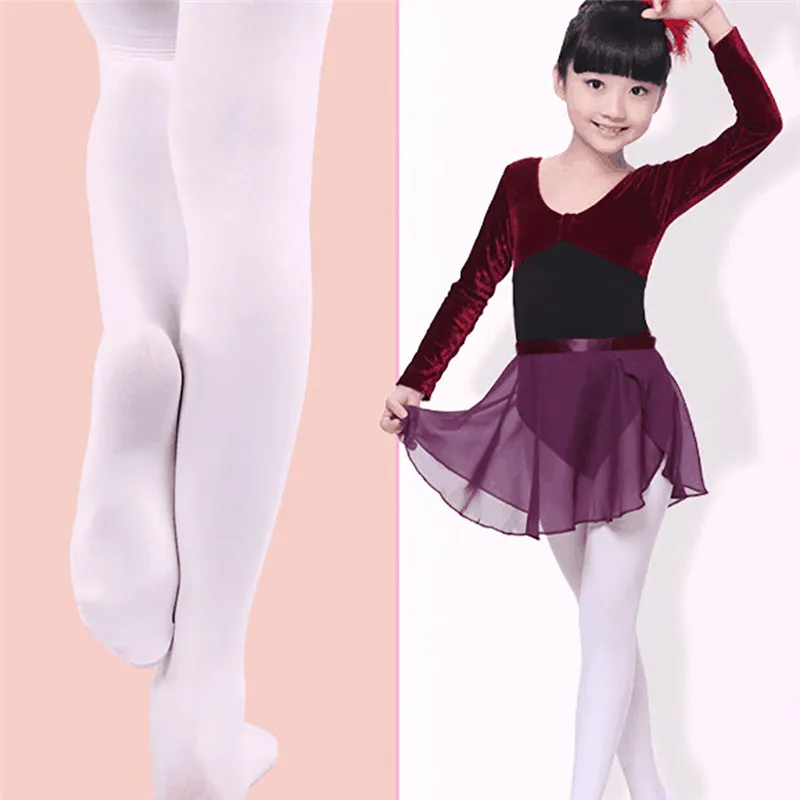 Hot Girls Velvet Dance Ballerina Tights 