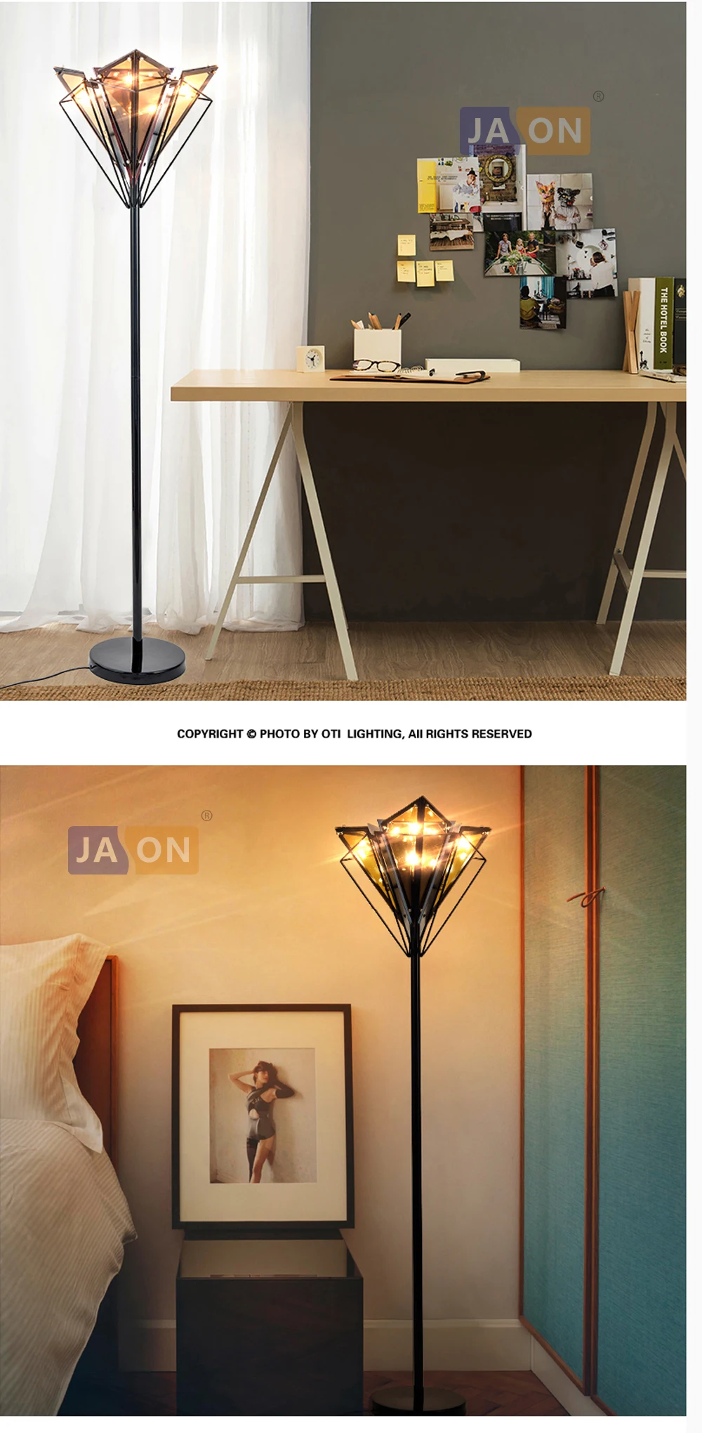 G9 светодиодный скандинавский Железный стеклянный Янтарный серый дизайнерский светодиодный светильник СВЕТОДИОДНЫЙ торшер напольный светильник для фойе столовой спальни магазина