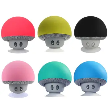 

Mini Wireless Bluetooth Speaker MP3 Music Player with Mic Waterproof Portable Stereo Bluetooth Mushroom Speaker For Phone PC Z2