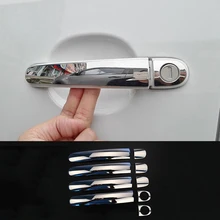 Подходит для Vw Jetta Polo Tiguan 2011 2012 2013 Нержавеющая сталь Дверная ручка Крышка отделка молдинг Стайлинг рамка