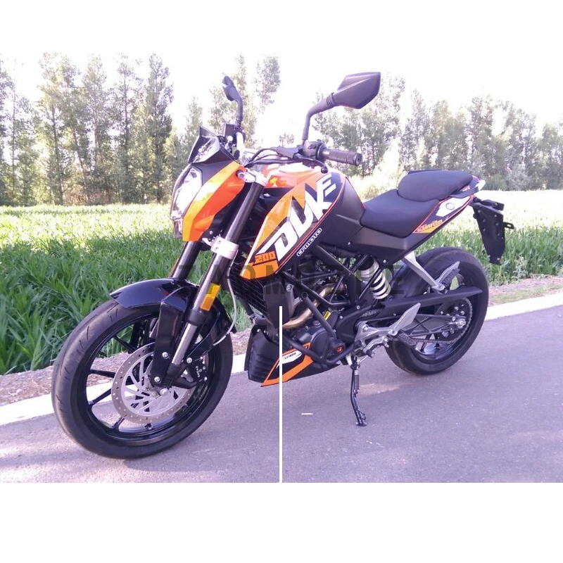 Мотоцикл аварии бар рамки защита двигателя гвардии бампер для KTM duke 125 200 бампер двигателя 2013