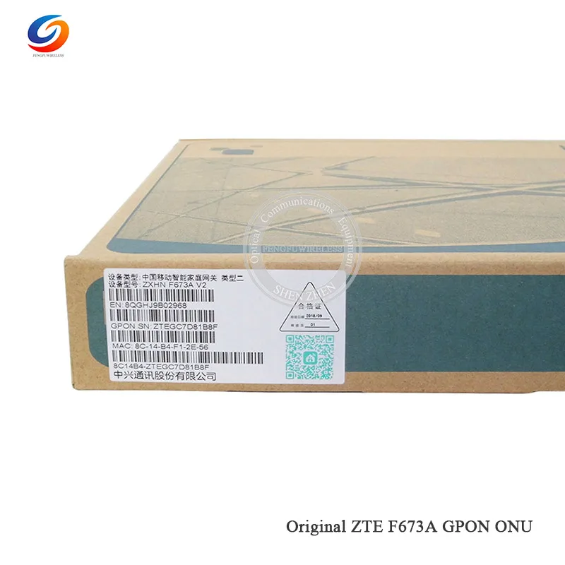 zte F673A V2 GPON ONU 4GE+ 1Tel+ USB+ Wifi такая же Функция как ZXHN F660 F623 F663N GPON ONU ONT английская прошивка