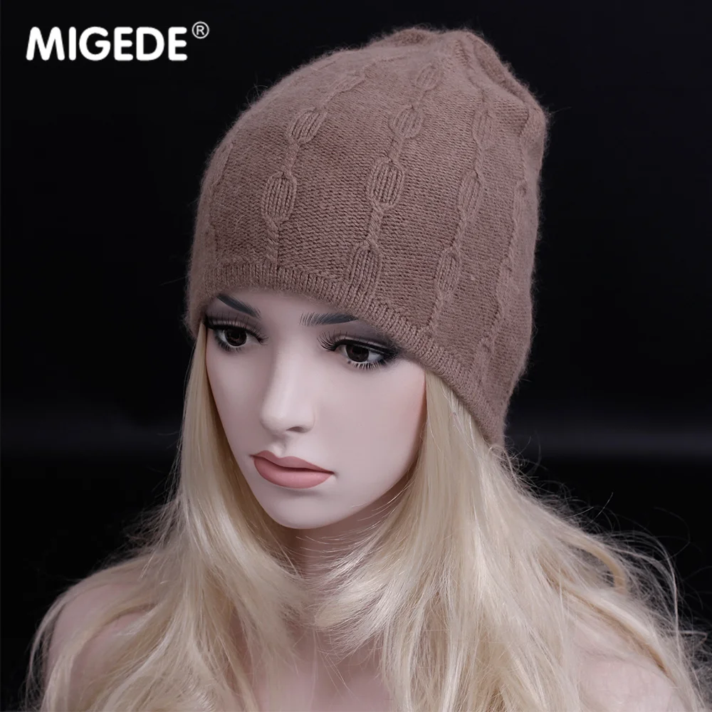 

2017 Russian export soft Wool knitted caps women's winter hats female skullies beanies Outdoor Casual warm women's hats