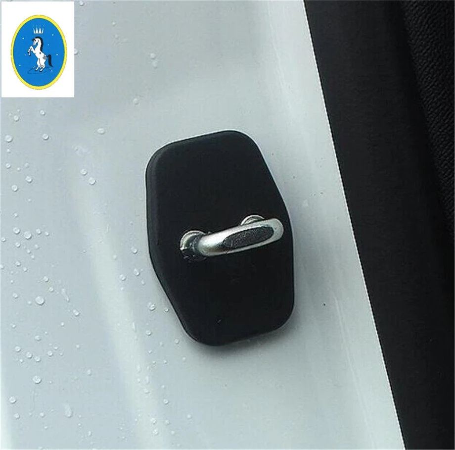 Yimaautotrim авто аксессуар Внутренний дверной замок Защитная крышка пряжка украшение