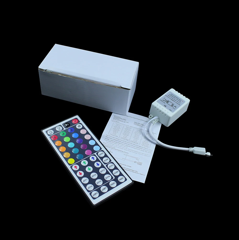 Мини контроллер для светодиодной ленты 3528 и 5050 RGB 44 клавишный|remote dimmer|rgb remote
