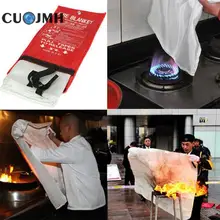 Противопожарное одеяло аварийный противопожарная защита укрытие защитная пленка тент для пожаротушения 1 м X 1 м противопожарная защита укрытие одеяло