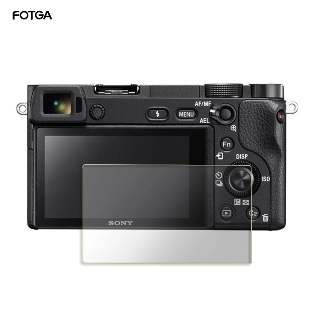 Защитная пленка для ЖК экрана FOTGA фотоаппарата Sony Alpha A6000 A6300|Защита экрана| |