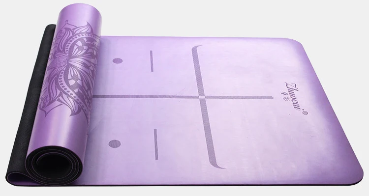 5 ММПУ натуральный резиновый коврик для Йоги Женский для начинающих Противоскользящий коврик для тела высококачественный местный Коврик для йоги