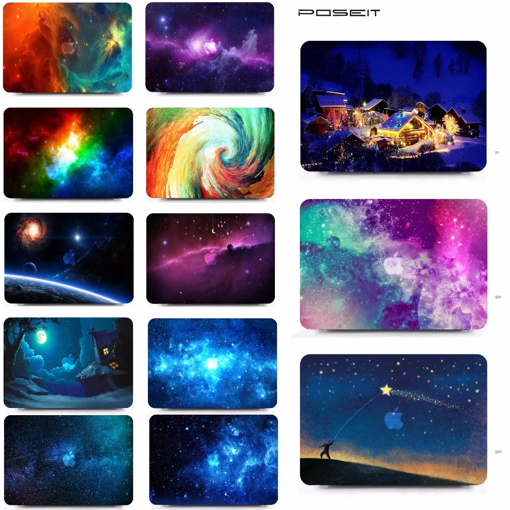 2019 New Laptop Protective Hard Shell Case Keyboard Smart Cover Set For font b Apple b