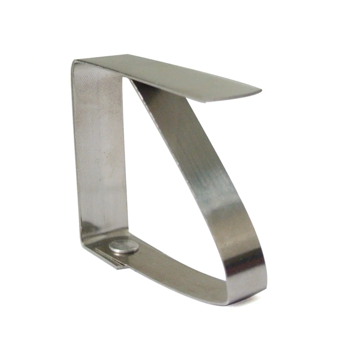 

Useful Convenient Table Cover Cloth Clamp Stainless Steel Tablecloth Clip Clamp Holder Party Wedding