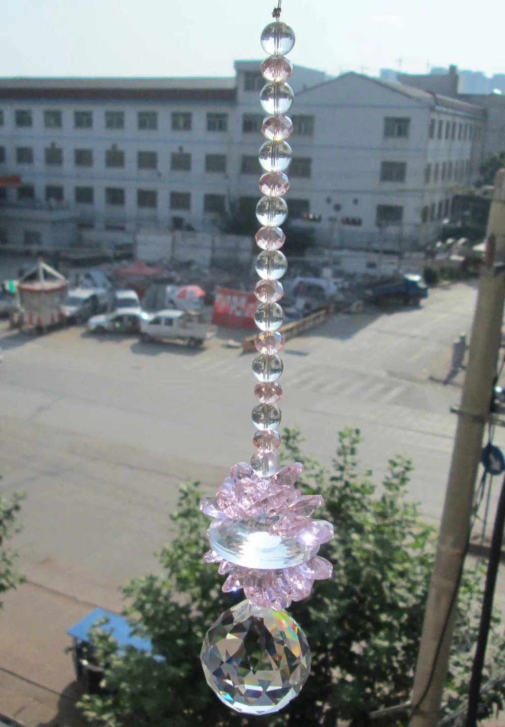 Гирлянда чакра спектры радуги производитель Suncatcher подвеска-Маятник из хрусталя