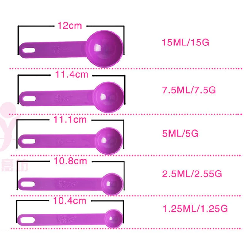 5 шт./компл. модели пурпурного черного цвета (полностью выпечки Пособия по