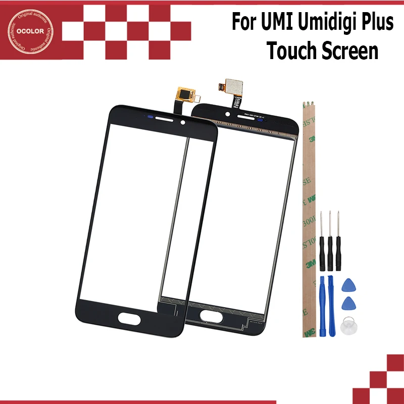 

ocolor For UMI Umidigi Plus Touch Panel Touch Screen Digitizer Sensor Replacement For UMI Umidigi Plus With Tools And Adhesive