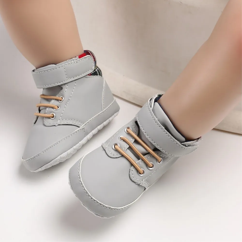 2019 New Fasion Newborn Baby Boy Girl Soft Sole Cotton Crib Shoes Anti-slip Sneaker Prewalker 0-18 Months